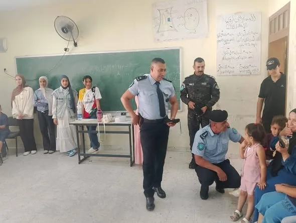 جمعية-البيلسان-تشكر-الشرطة-وبلدية-هندازة-على-دعم-مخيم-الزهرات-والأشبال